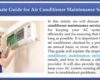 Ultimate Guide for Air Conditioner Maintenance Service by asihastings ...